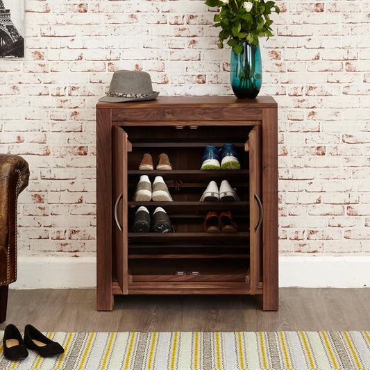 Dudi Furniture Marwar Sheesham Wood Shoe Rack