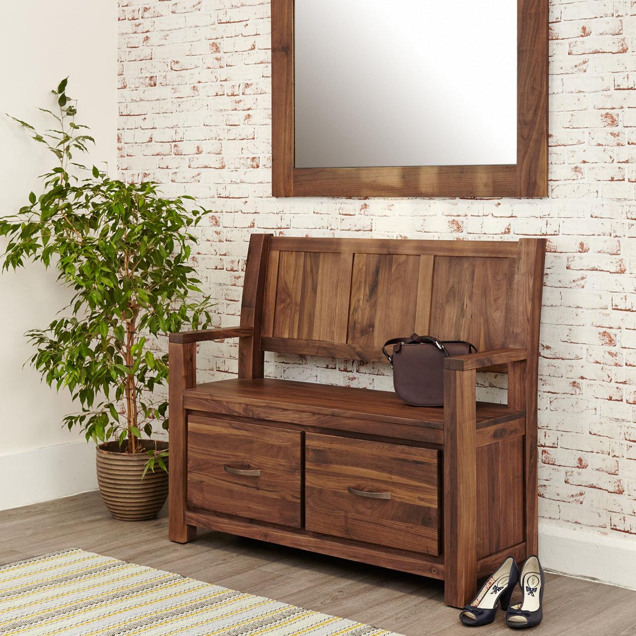 Dudi Furniture Marwar Shoe Rack cum Bench
