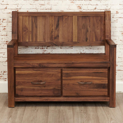 Dudi Furniture Marwar Shoe Rack cum Bench