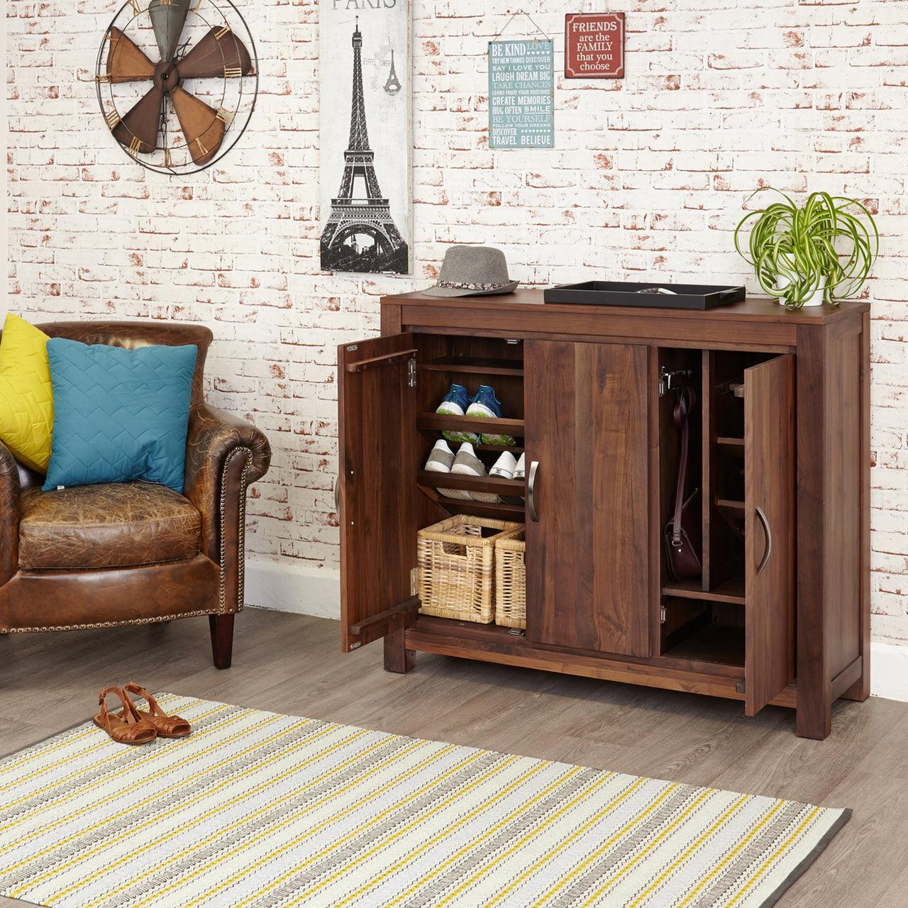 Dudi Furniture Marwar Wooden Shoe Rack