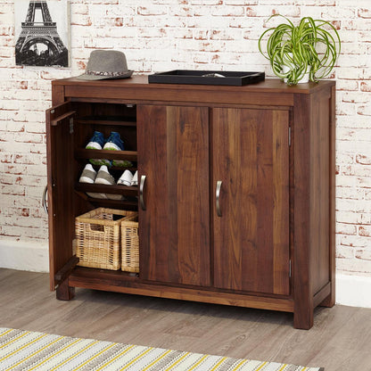 Dudi Furniture Marwar Wooden Shoe Rack
