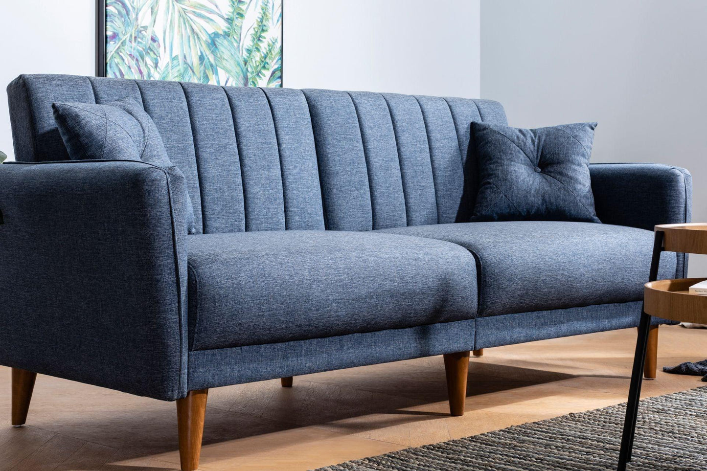 Dudi Furniture Daisy Two Seater Navy Blue