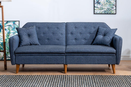 Dudi Furniture Daisy Two Seater Navy Blue