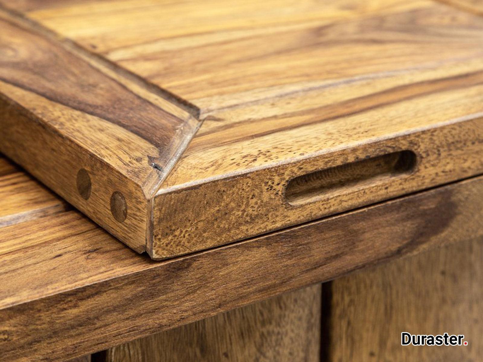 Dudi Furniture Eternal Sheesham Wood Wine Cabinet