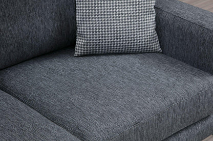 Dudi Furniture Daisy Two Seater Anthracite Grey
