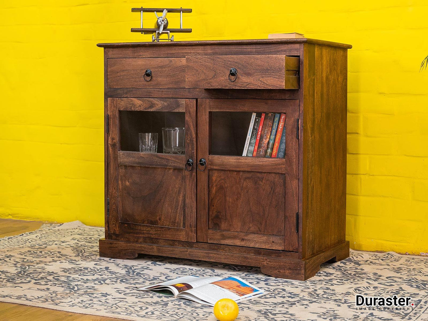 Dudi Furniture Gangaur Modern Bar Cabinet