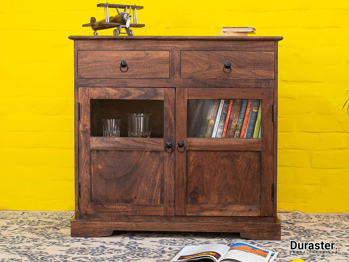 Dudi Furniture Gangaur Modern Bar Cabinet