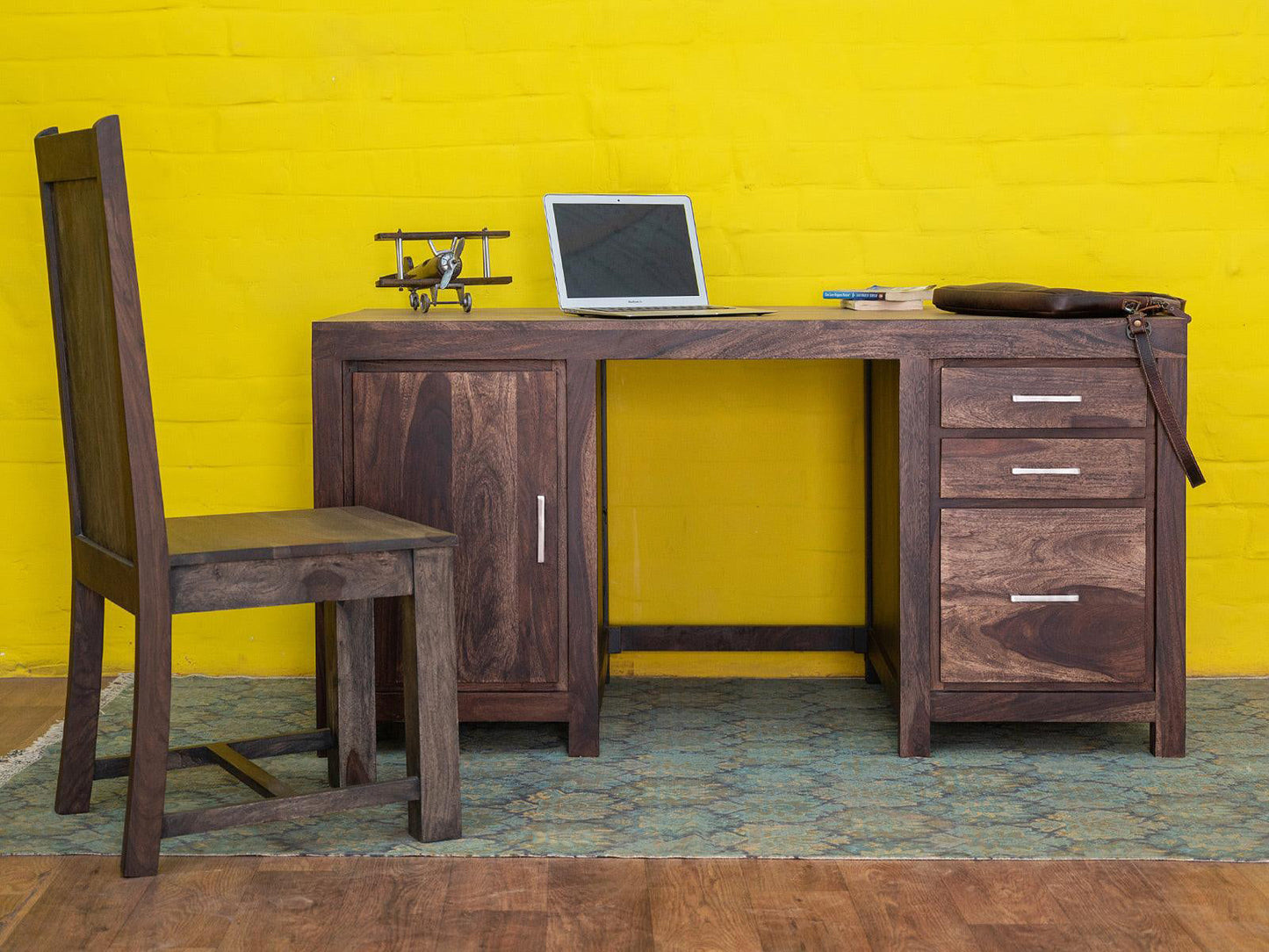 Dudi Furniture Gangaur Modern Solid Wood Study Table