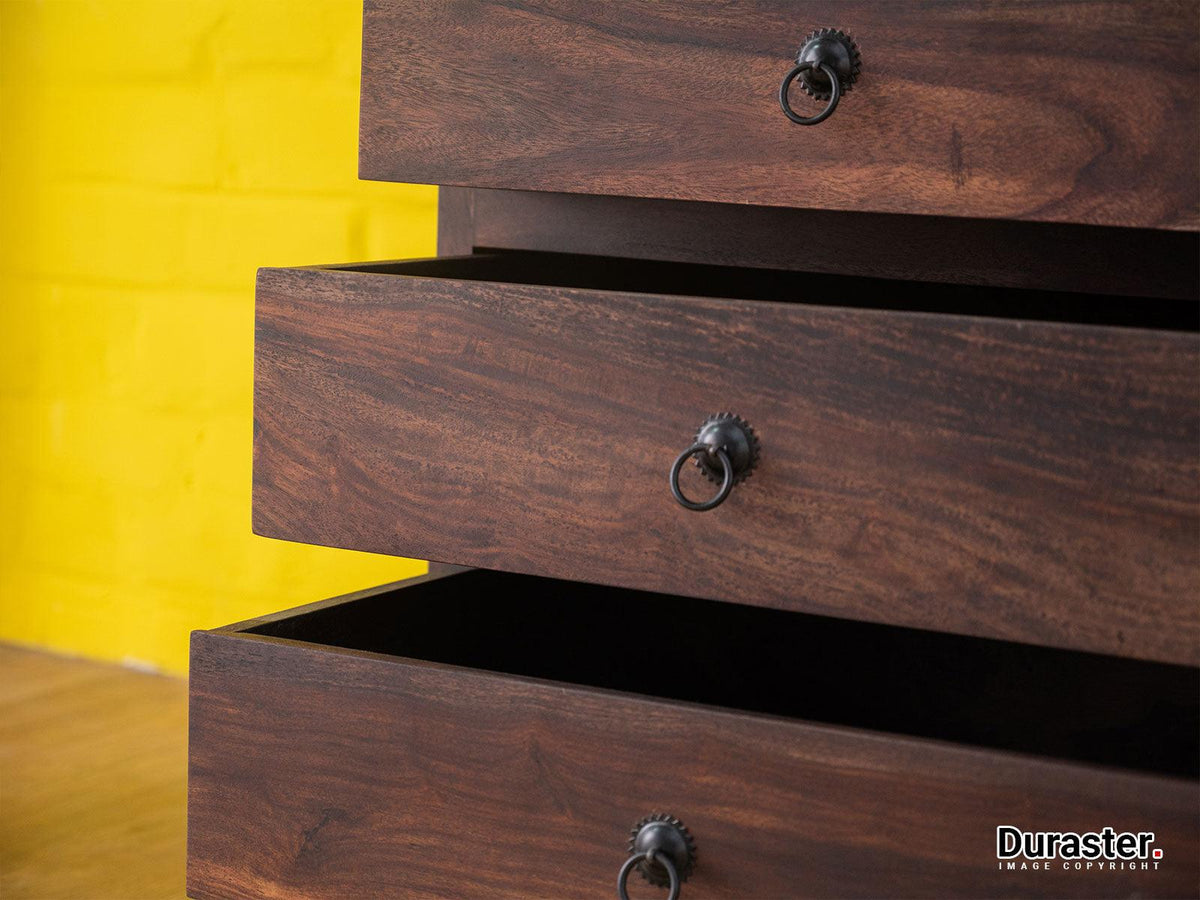 Dudi Furniture Gangaur Modern Solid Wood Chest of Drawers