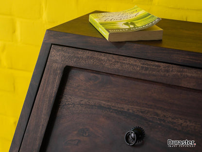 Dudi Furniture Gangaur Modern Solid Wood Chest of Drawers