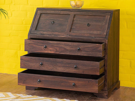 Dudi Furniture Gangaur Modern Solid Wood Chest of Drawers