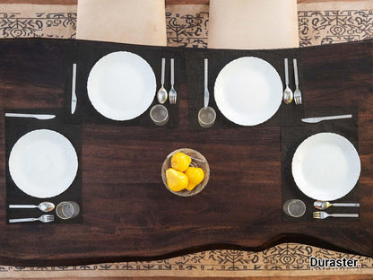 Dudi Furniture Gangaur Solid Wood 6 Seater Dining Set