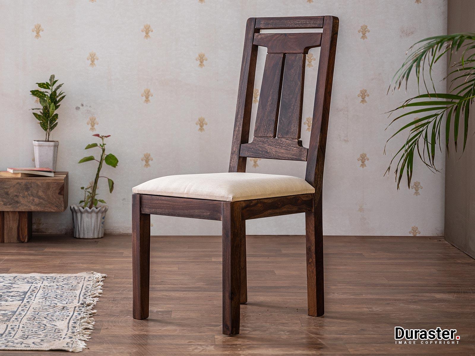 Dudi Furniture Gangaur Solid Wood 6 Seater Dining Set