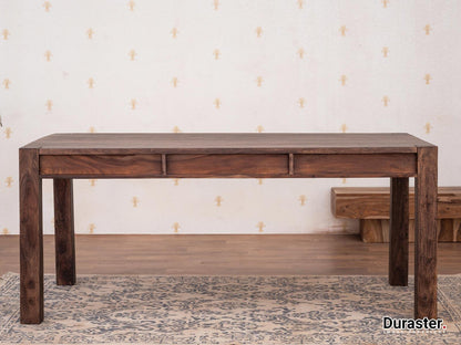 Dudi Furniture Gangaur Solid Wood Dining Set 6 Seater