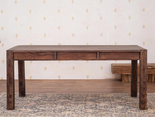Dudi Furniture Gangaur Solid Wood 4 Seater Dining Table