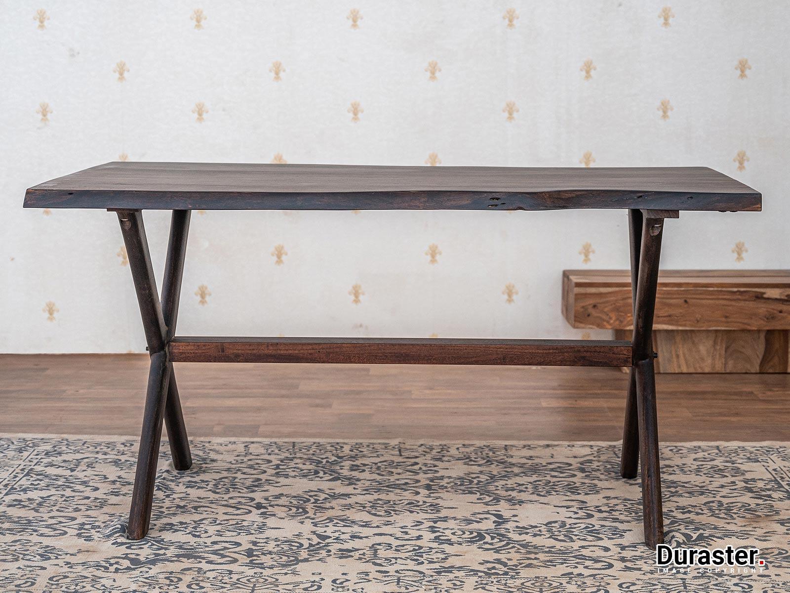 Dudi Furniture Gangaur Solid Wood 6 Seater Dining Set