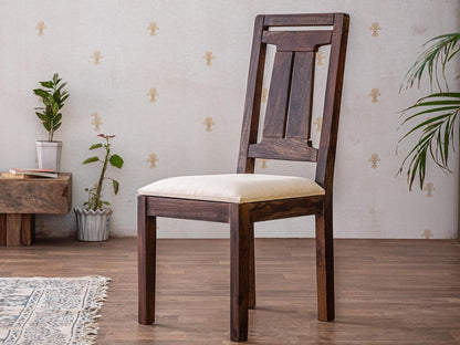 Dudi Furniture Gangaur Solid Sheesham wood Dining chair