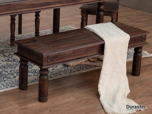Dudi Furniture Gangaur Solid Wood Bench