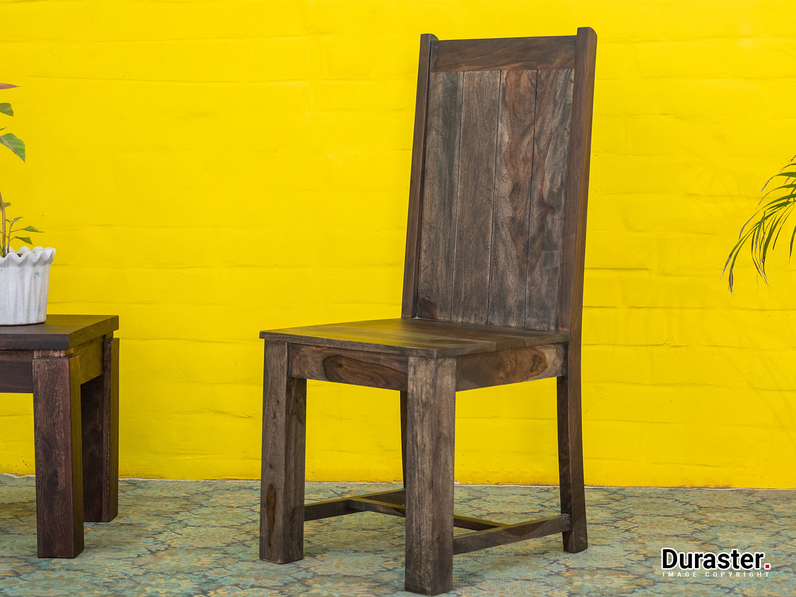 Dudi Furniture Gangaur Modern Solid Wood Dining Chair