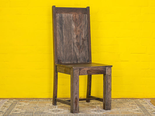 Dudi Furniture Gangaur Modern Solid Wood Dining Chair