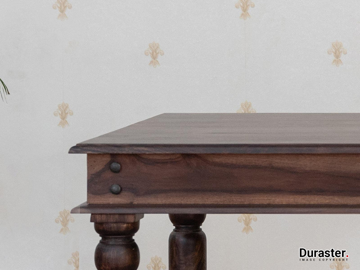 Dudi Furniture Gangaur Solid Wood 4 Seater Dining Table