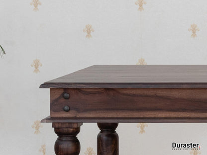 Dudi Furniture Gangaur Solid Wood 4 Seater Dining Table