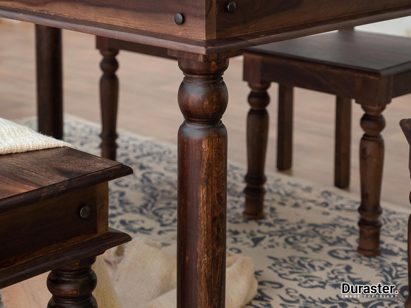 Dudi Furniture Gangaur Solid Wood 4 Seater Dining Table
