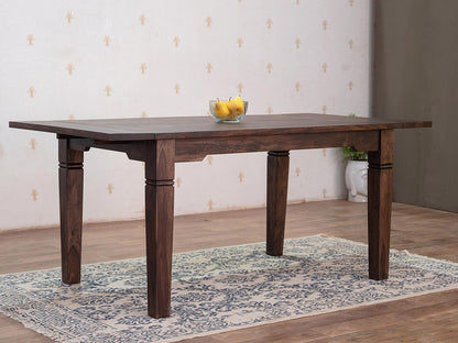 Dudi Furniture Gangaur Solid Wood Dining Table 4 Seater