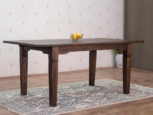Dudi Furniture Gangaur Solid Wood Dining Table 4 Seater