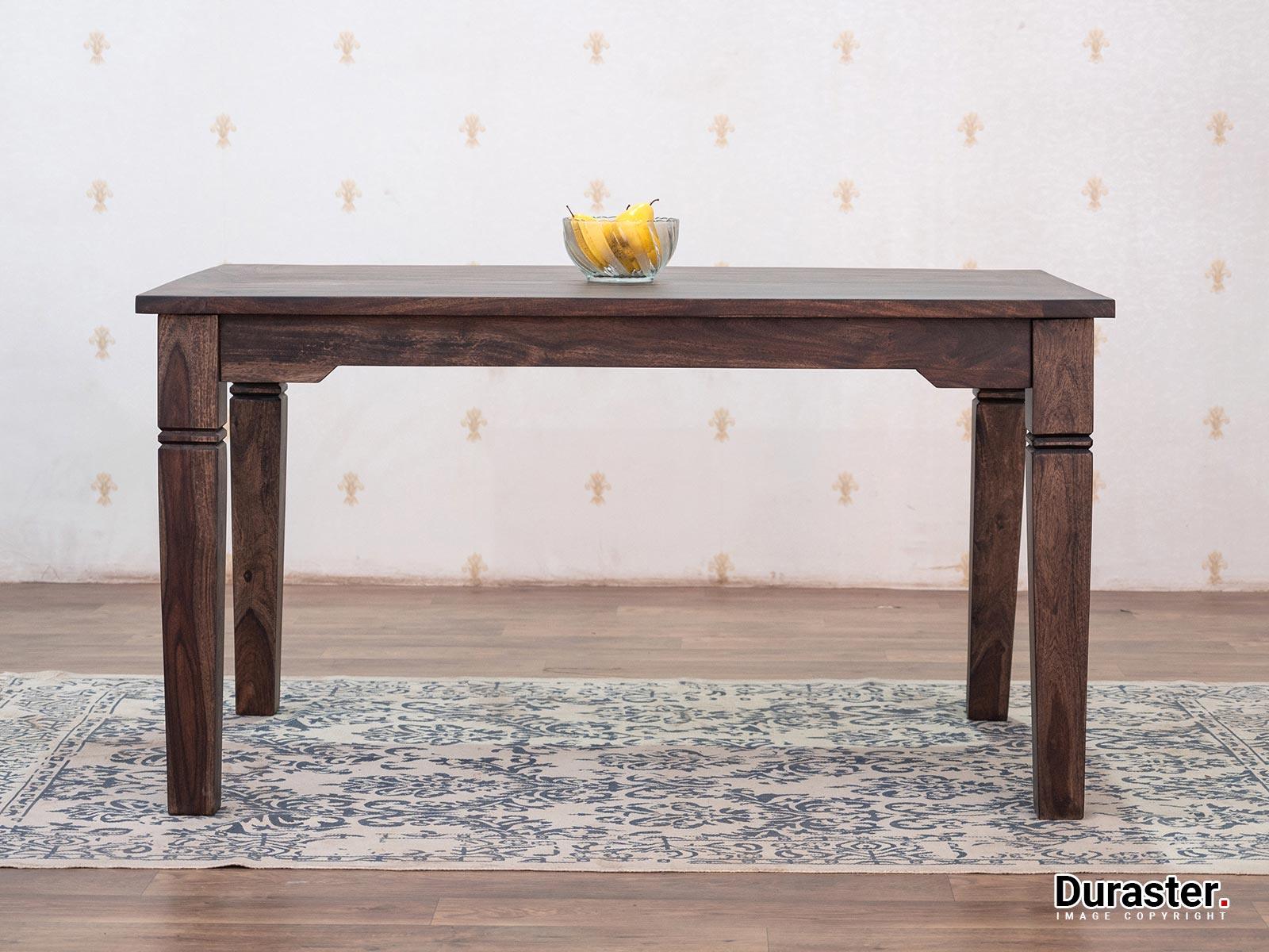 Dudi Furniture Gangaur Solid Wood Dining Table 4 Seater