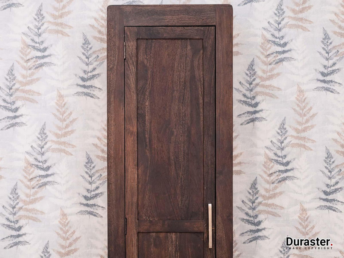 Dudi Furniture Gangaur Solid Wood Shoe Cabinet