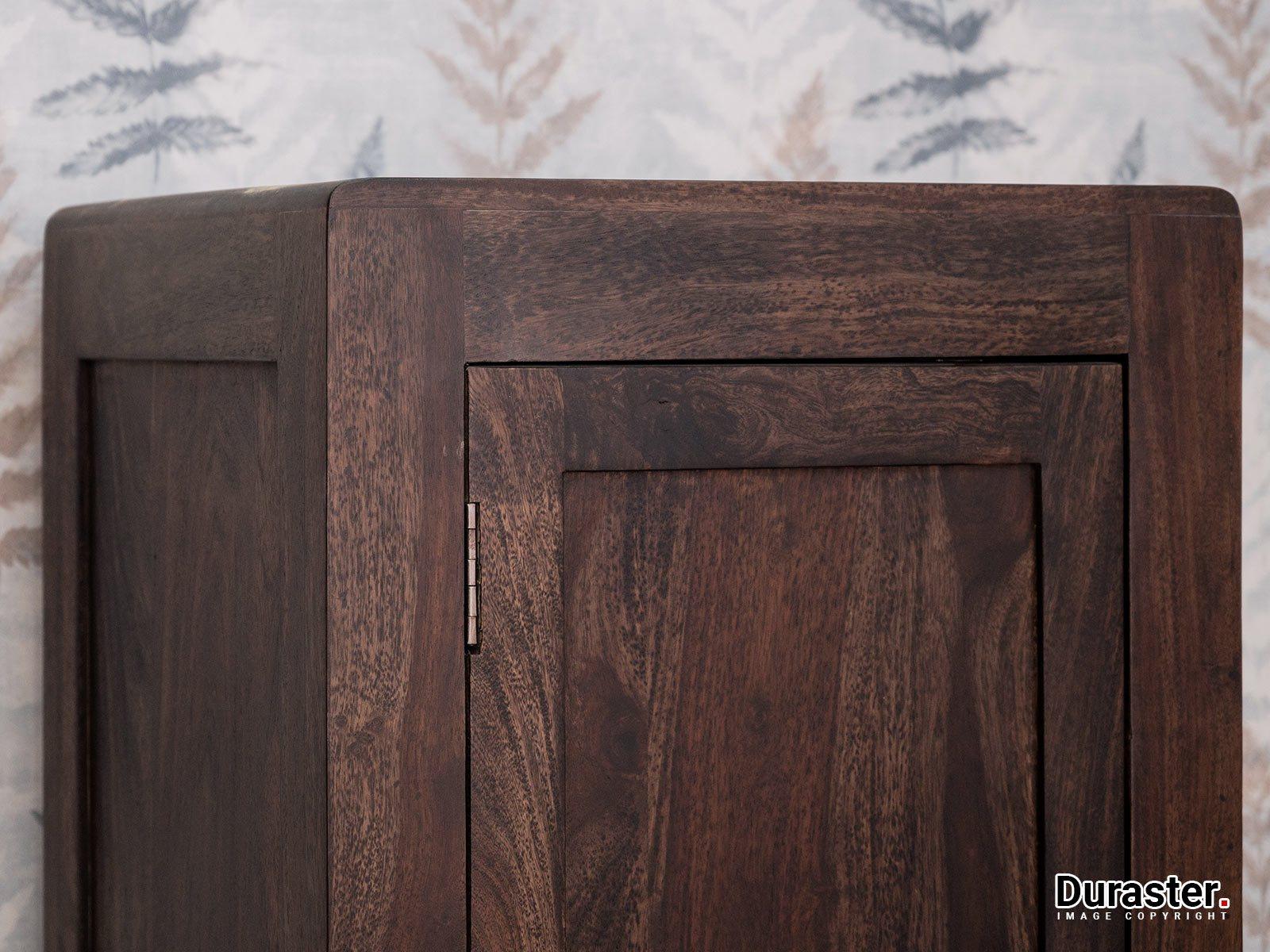 Dudi Furniture Gangaur Solid Wood Shoe Cabinet