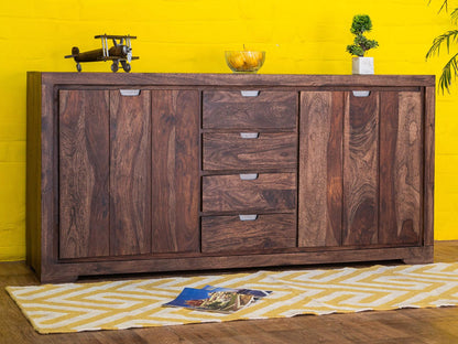Dudi Furniture Gangaur Sheesham Wood Sideboard