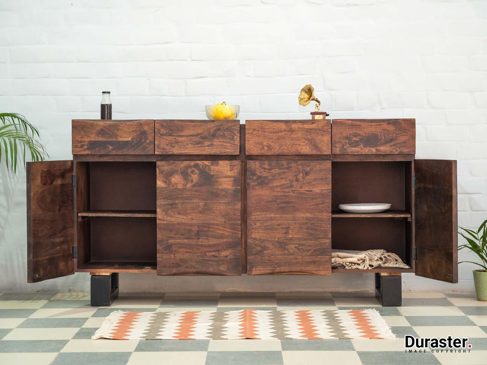 Dudi Furniture Gangaur Solid Wood Chest of Drawers