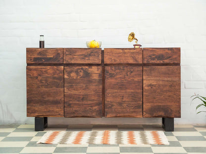 Dudi Furniture Gangaur Solid Wood Chest of Drawers