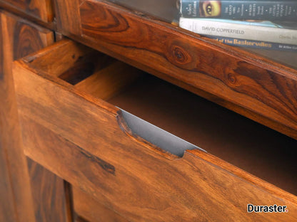 Dudi Furniture Raygoor Sheesham Wood Crockery Unit