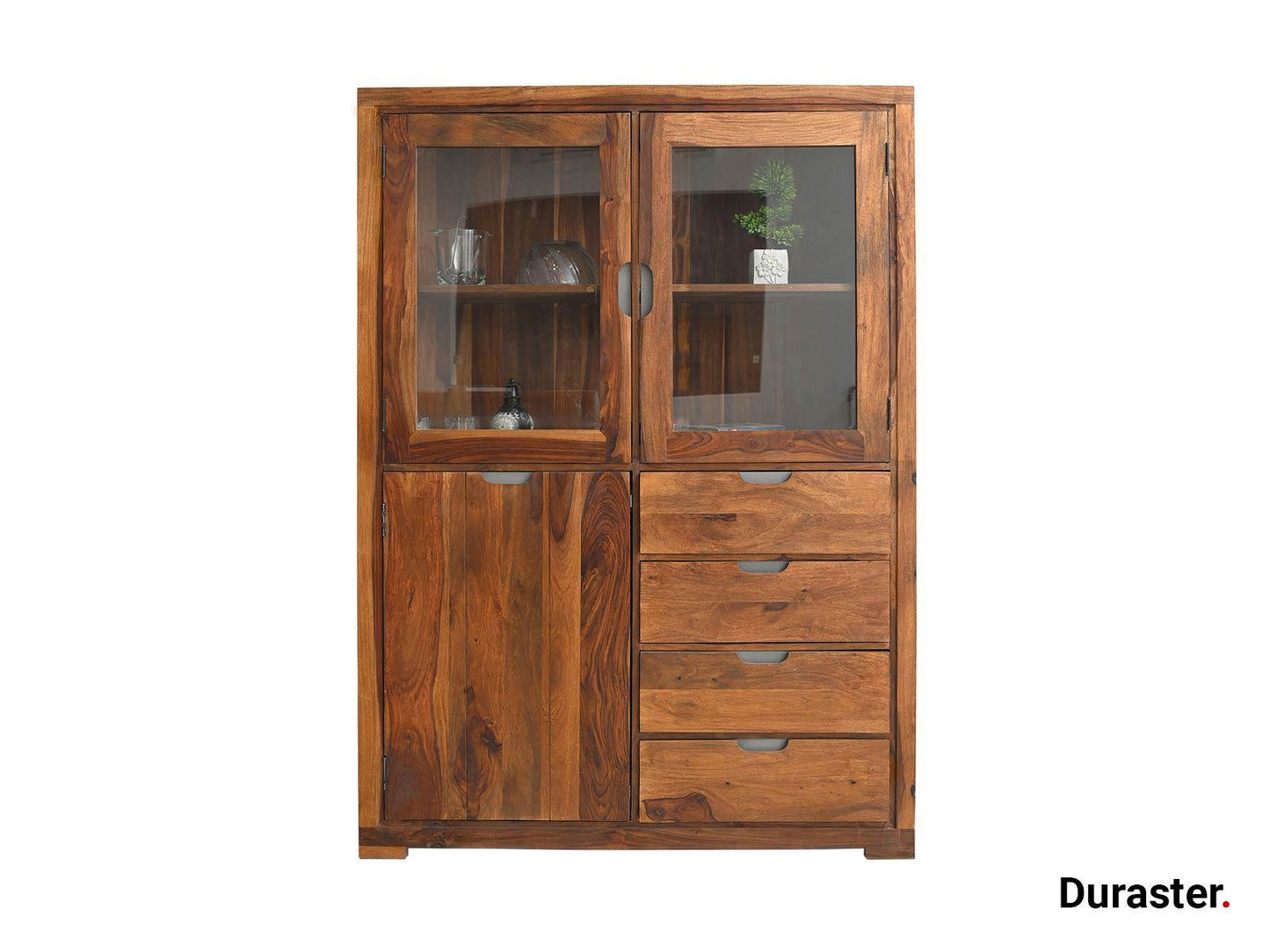 Dudi Furniture Raygoor Sheesham Wood Crockery Unit