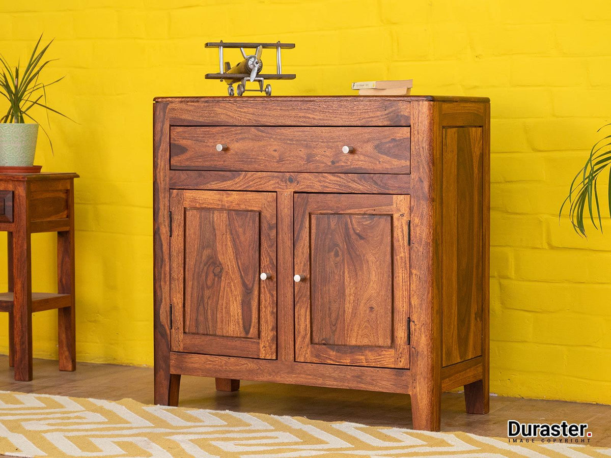 Dudi Furniture Ummed Sheesham wood Elegant Sideboard Cabinet