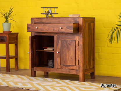 Dudi Furniture Ummed Sheesham wood Elegant Sideboard Cabinet