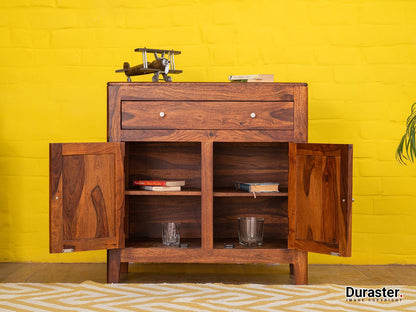 Dudi Furniture Ummed Sheesham wood Elegant Sideboard Cabinet