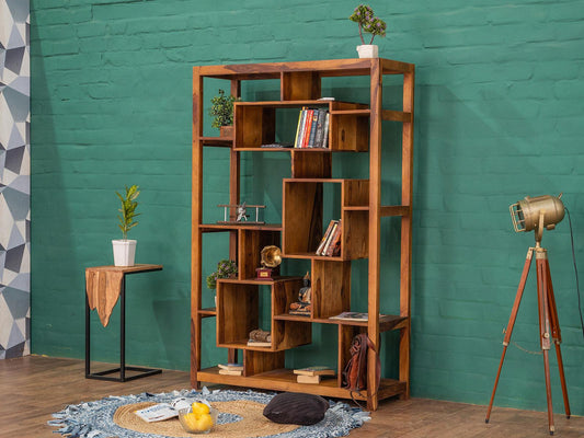 Dudi Furniture Vismit Modern Wooden Bookshelf