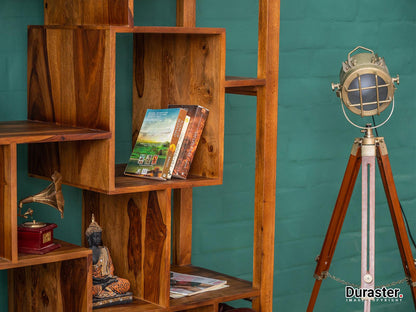 Dudi Furniture Vismit Modern Wooden Bookshelf