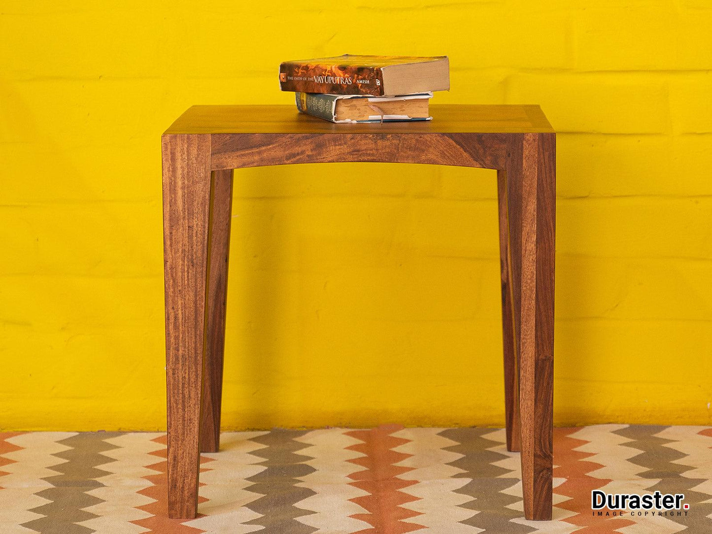 Dudi Furniture Hawkin Solid Wood Side Table
