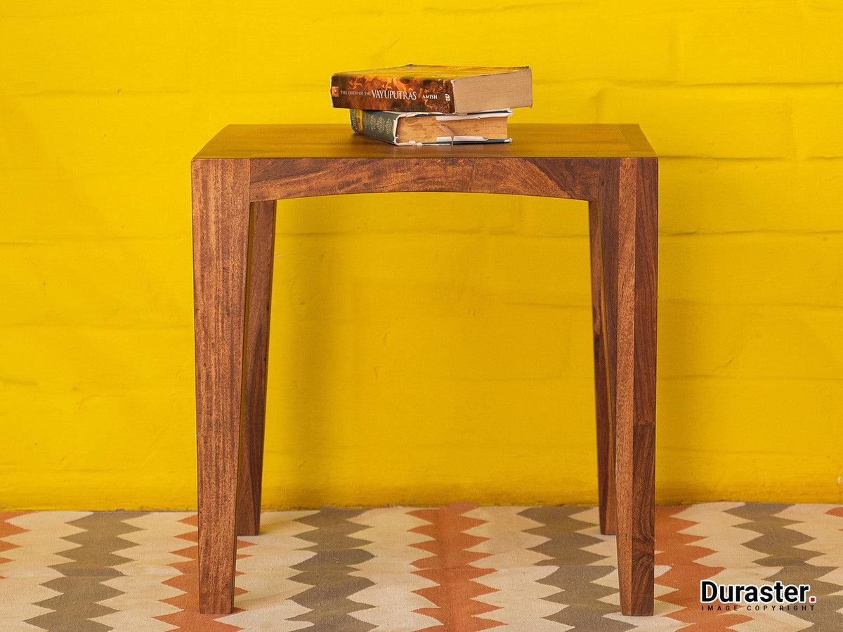 Dudi Furniture Hawkin Solid Wood Side Table