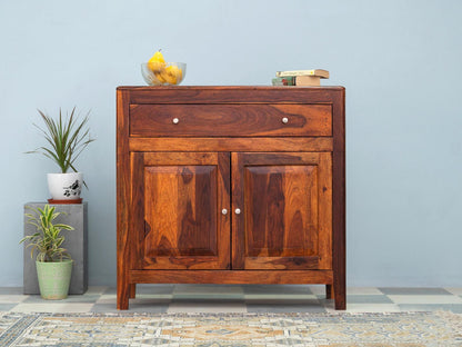 Dudi Furniture Ummed Elegant Sheesham Wood Cabinet