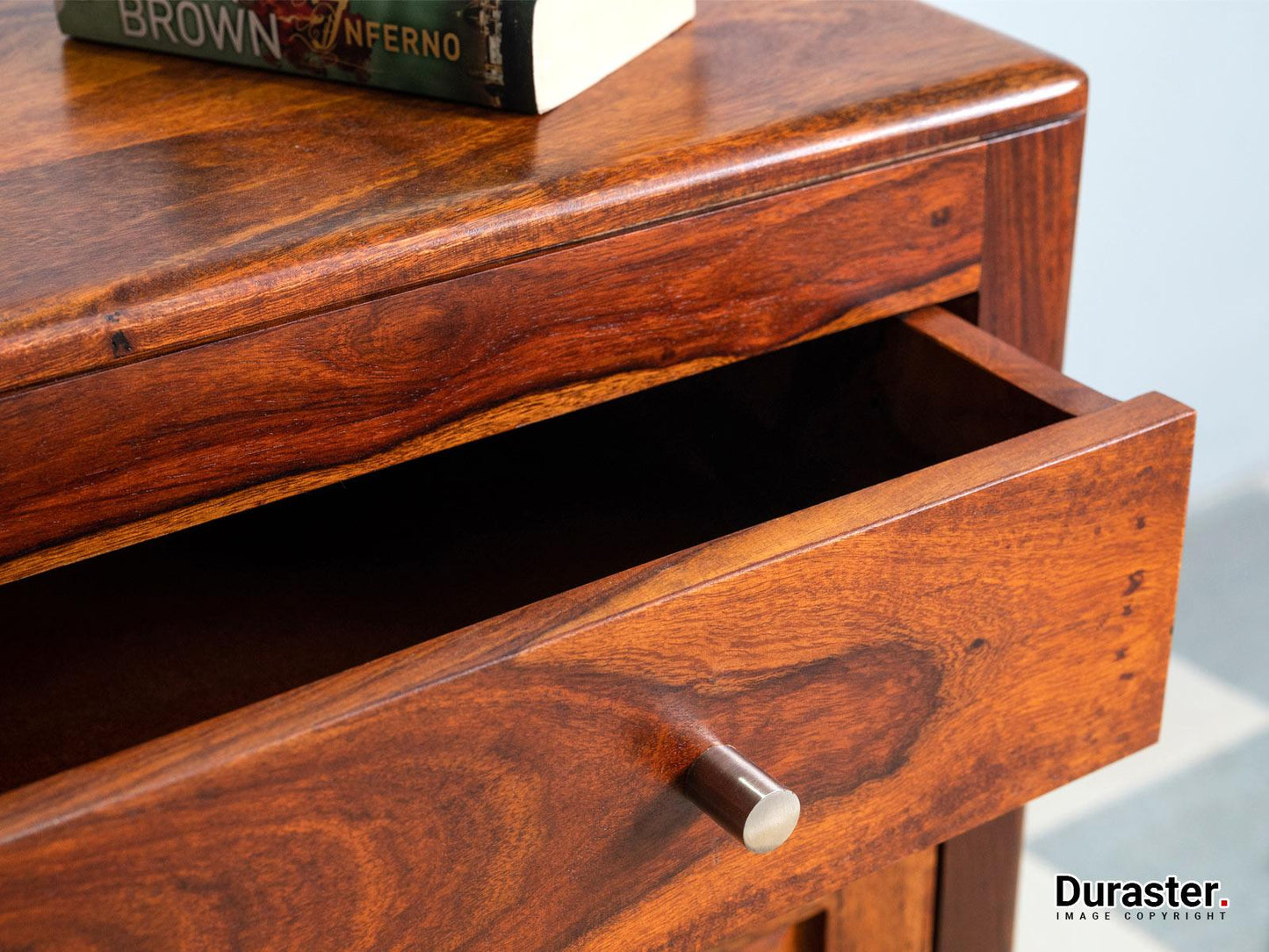 Dudi Furniture Ummed Elegant Sheesham Wood Cabinet