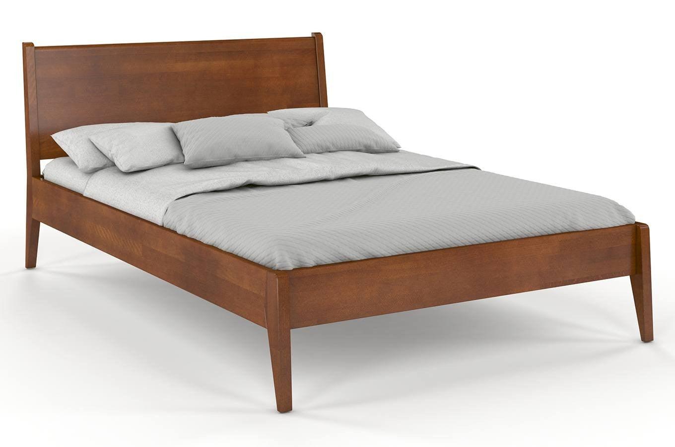 Dudi Furniture Preyas Mango wood Teak Finish Wooden King Size Bed