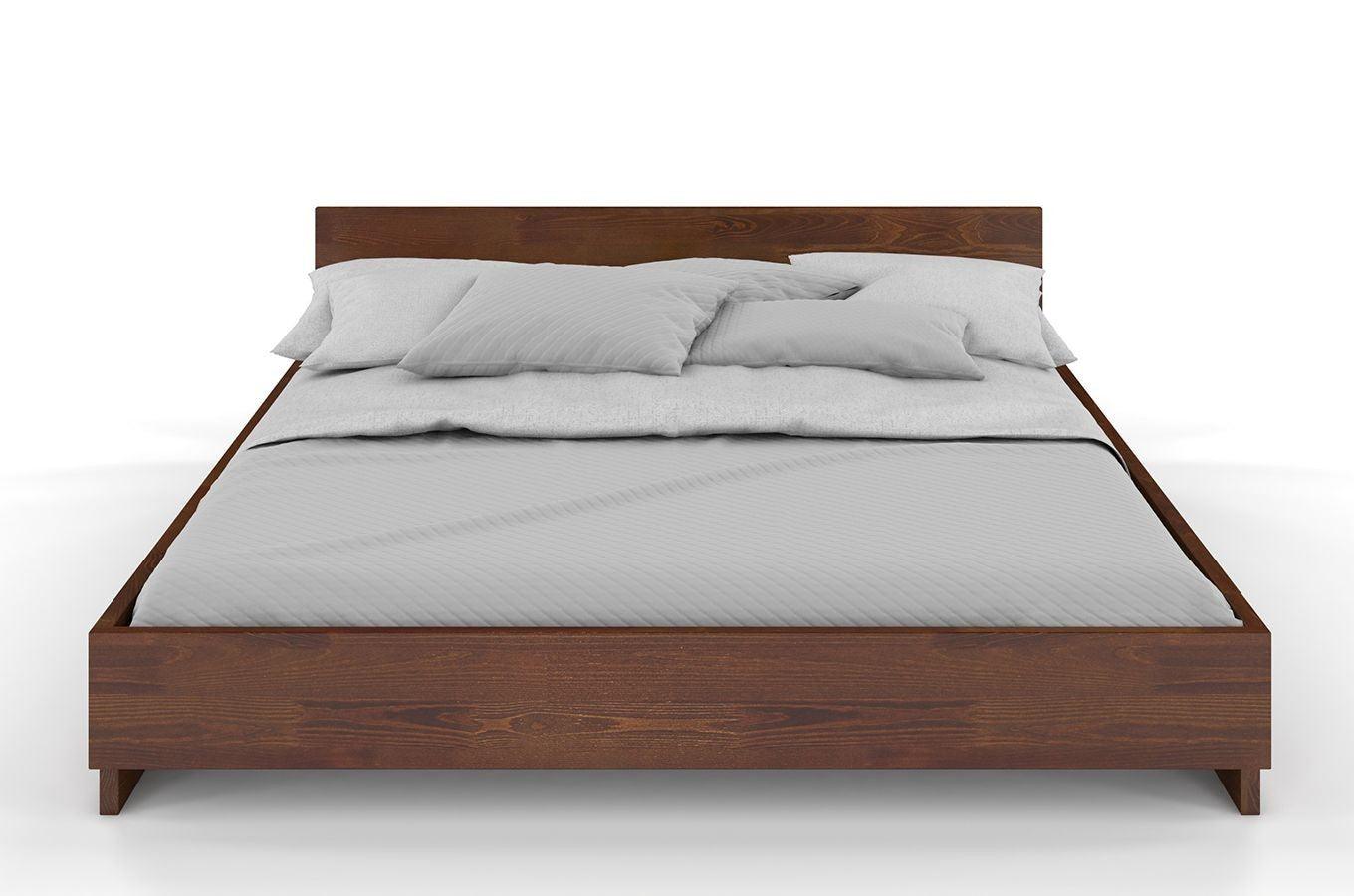 Dudi Furniture Preyas Mango wood Teak Finish Wooden King Size Bed