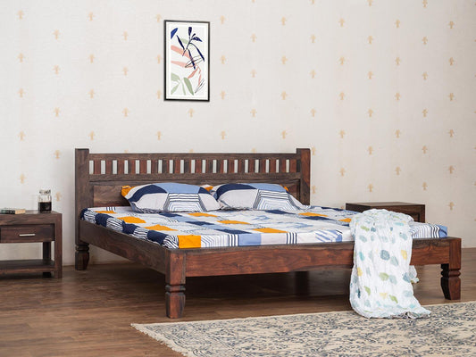 Dudi Furniture Marvel Modern Wooden King Size Bed