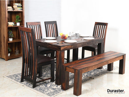 Dudi Furniture Marvel Modern Dining Table Set 6 Seater